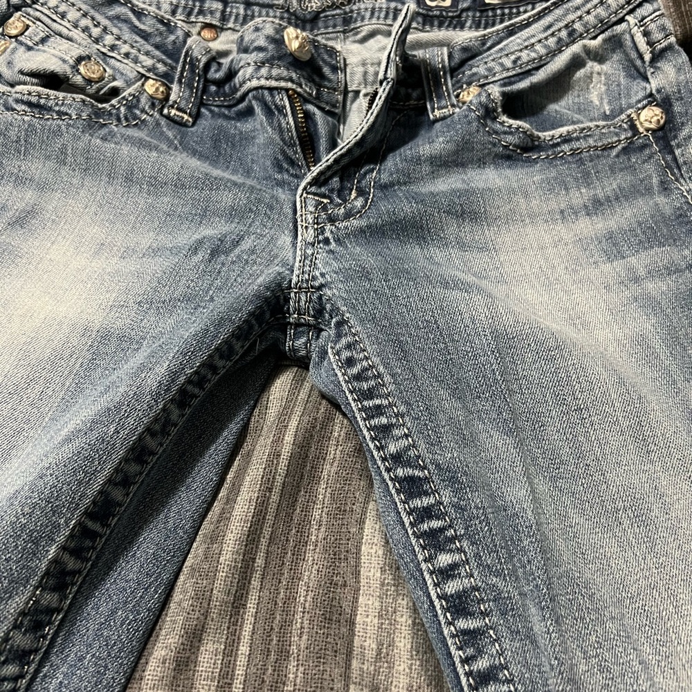 Miss Me Light Blue Skinny Jeans